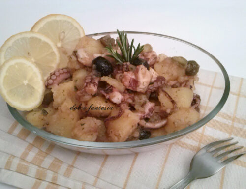 Insalata di polpo patate e olive