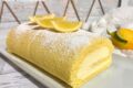 Rotolo al limone e cioccolato bianco senza glutine