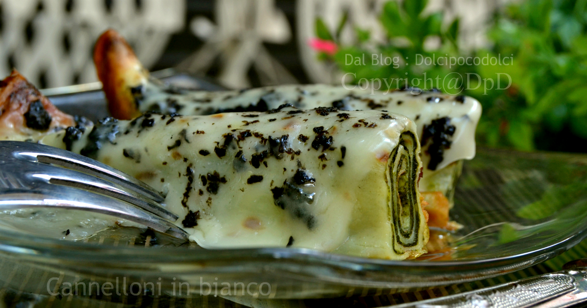 Cannelloni in bianco