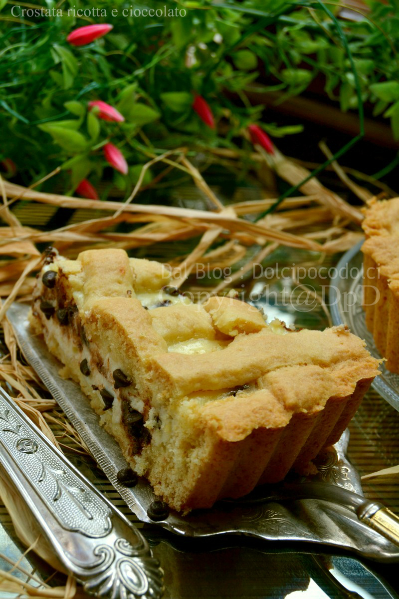 Crostata ricotta e cioccolato