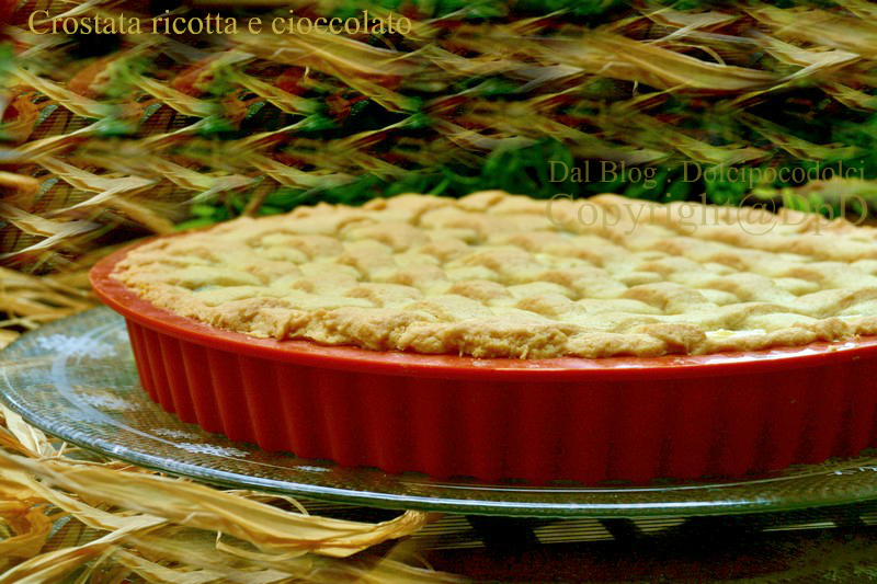Crostata ricotta e cioccolato