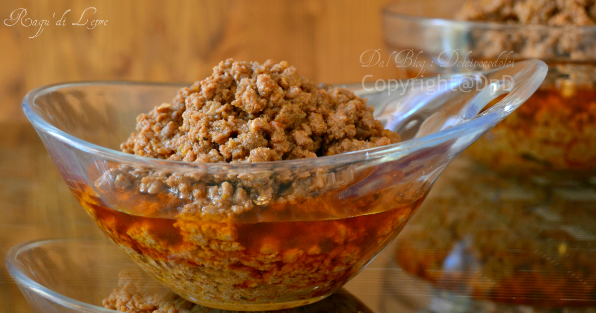 Ragù di lepre