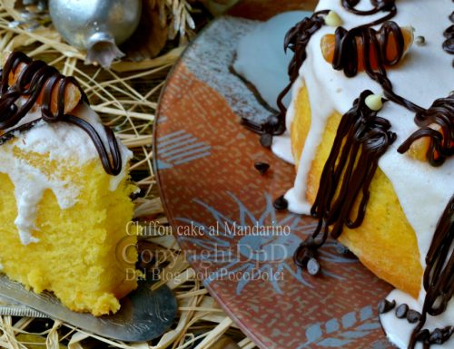 Chiffon cake al mandarino | Ricetta dolce di Natale