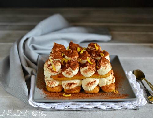 Tiramisù senza uova e senza mascarpone