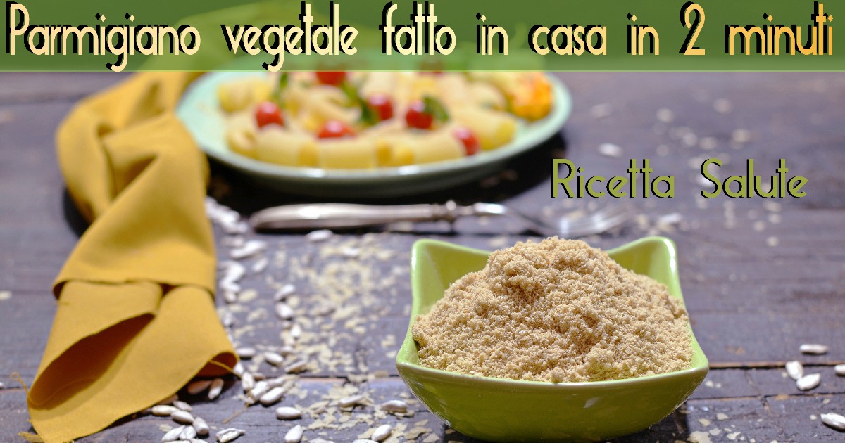 Ricetta formaggio grattugiato vegano - Non sprecare