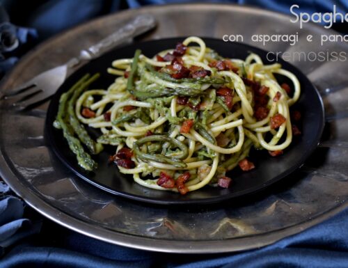 Spaghetti asparagi e pancetta super cremosi solo al vapore