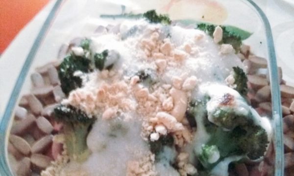 Broccoli con besciamella gratinati al forno