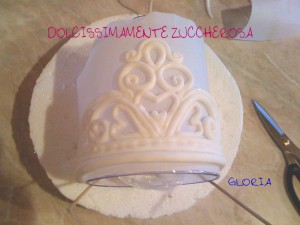 tutorial corona delle principesse in pasta di zucchero tiara pdz