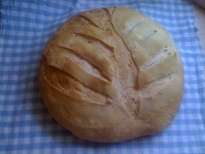 Pane fatto in casa con esubero di pasta madre ricetta 2