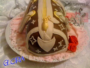 Torta borsa Luis Vuitton cake copertura in pdz