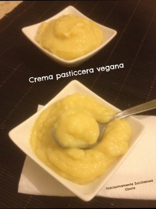 Crema pasticcera vegana ricetta