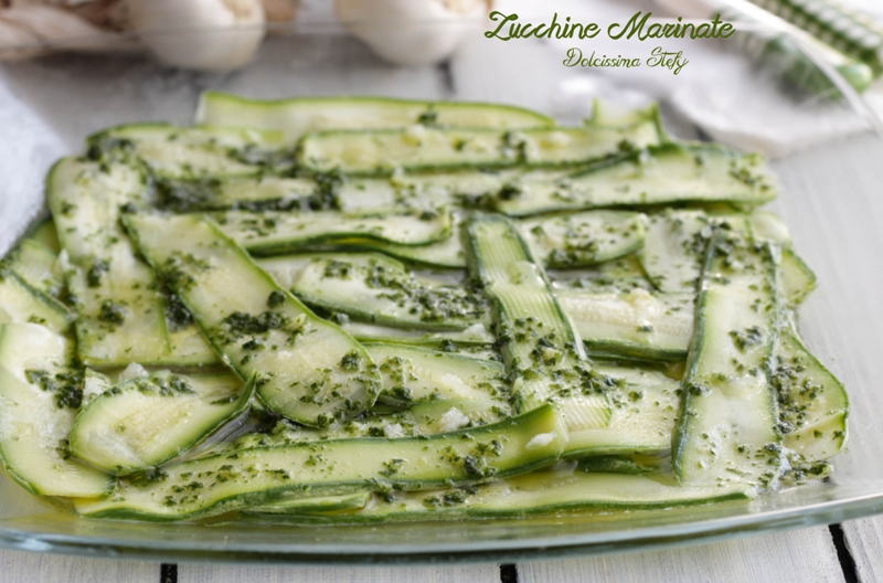 Zucchine Marinate - Dolcissima Stefy