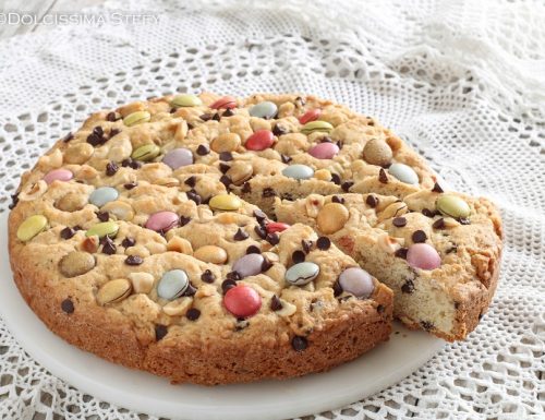 Torta Cookie con Smarties