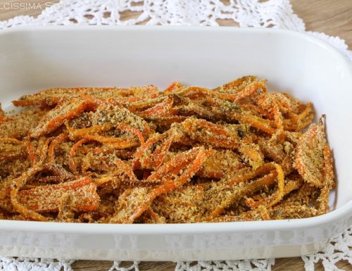 Carote gratinate al forno