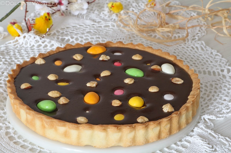 crostata con ovetti di Pasqua