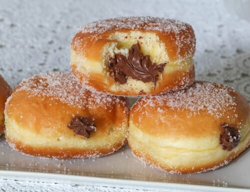 Bomboloni alla Nutella