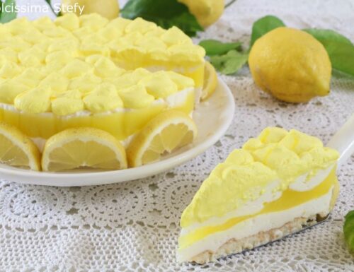 Torta al Limone cremosa
