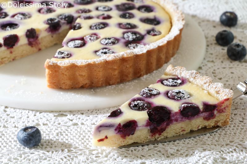 Crostata Ricotta e Mirtilli