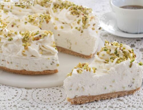 Cheesecake alla Vaniglia e Pistacchio