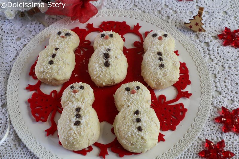 Biscotti Pupazzi di Neve