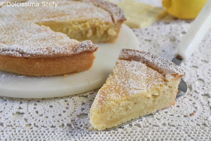 Crostata Cioccolato Bianco e Limone