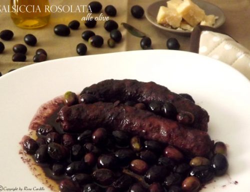 Salsiccia rosolata alle olive