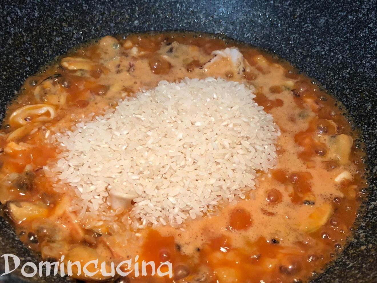 Risotto Alla Pescatora Con Pesce Surgelato • Domincucina