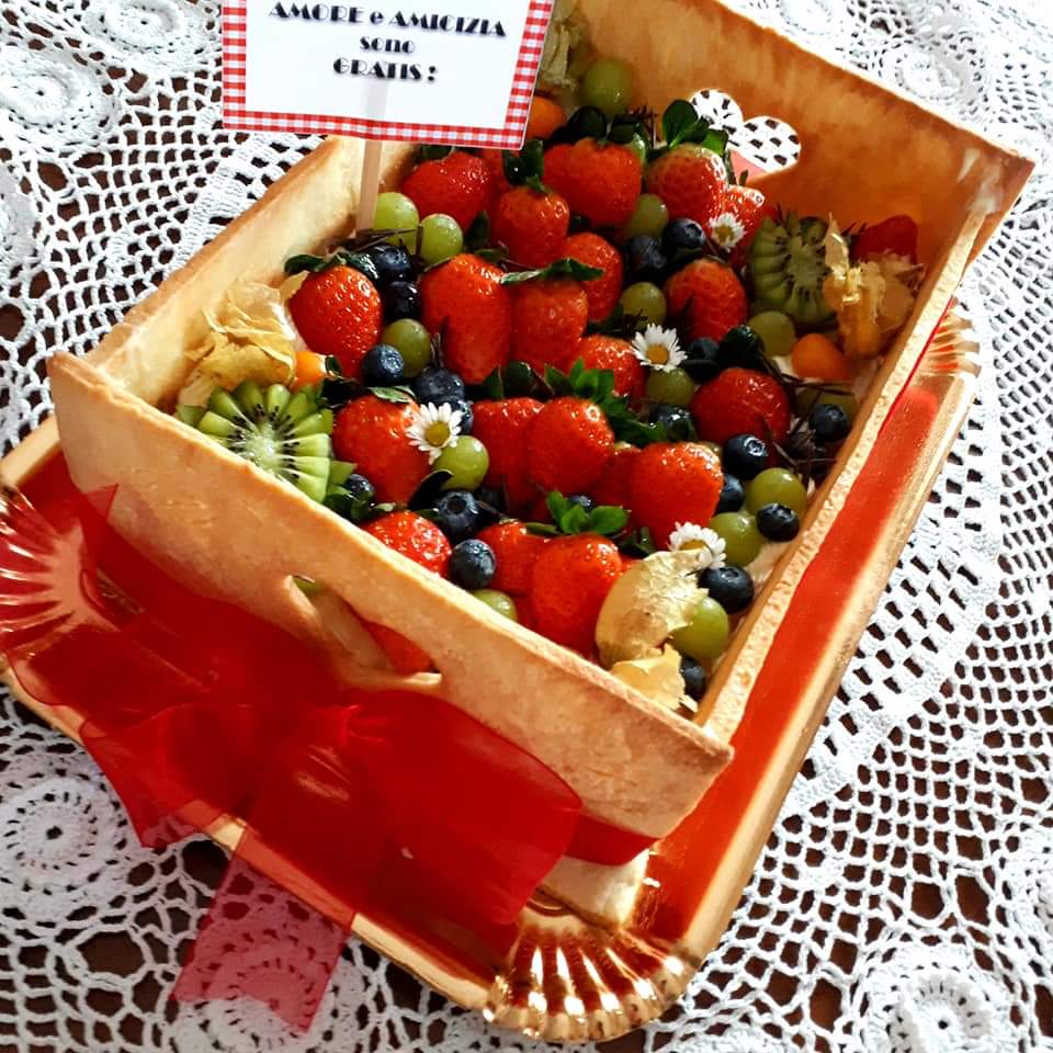 CROSTATA CASSETTA DI FRUTTA FRESCA
