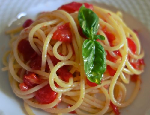 La mia pasta al pomodoro: trionfo tricolore 😋