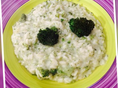 Risotto broccoli e gorgonzola
