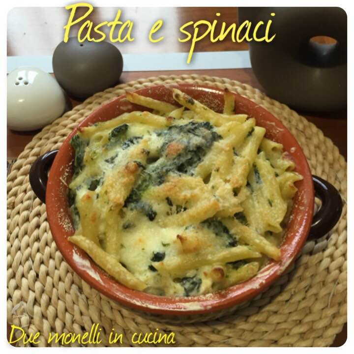 Pasta e spinaci