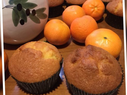 Muffin dolci di mandarini
