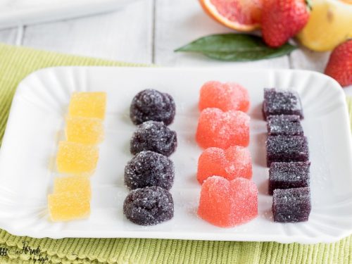Gelatine di frutta: le caramelle gelee fatte in casa