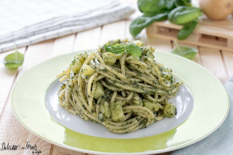 Pasta pesto e patate, ricetta veloce e cremosa Dulcisss in forno