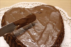 Cuore di Nutella e cioccolato per San Valentino Dulcisss in forno by Leyla