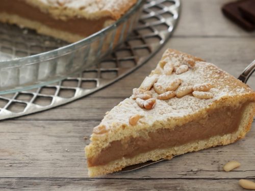 Torta della Nonna al cioccolato cremosa e golosa