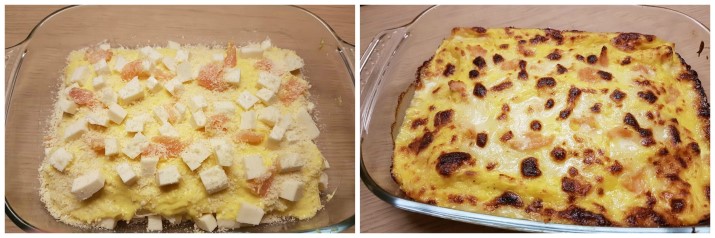 Lasagne allo zafferano e salmone: primo piatto di Natale Dulcisss in forno by Leyla