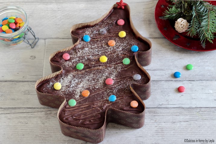 Stampo Biscotti Albero Di Natale.Torta Albero Di Natale Al Cioccolato E Marmellata