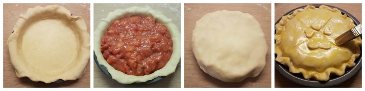 Il ripieno - Ricetta Strawberry Pie 
