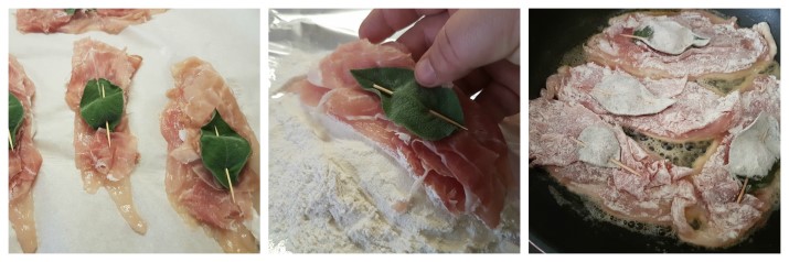 Saltimbocca di pollo alla romana con prosciutto crudo e salvia ricetta Dulcisss in forno by Leyla