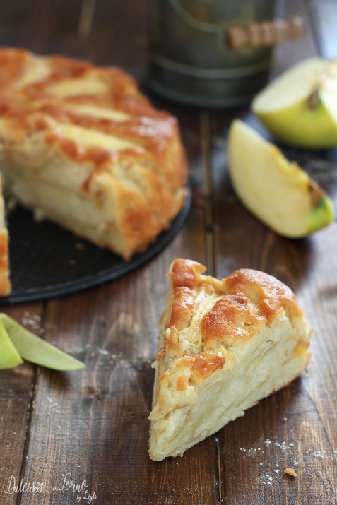 Torta di mele più soffice del mondo senza burro ricetta Dulcisss in forno by Leyla
