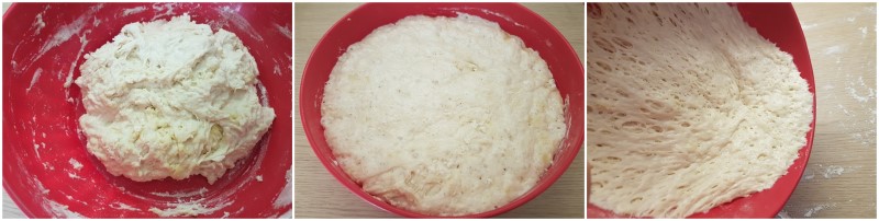 Pizza bianca romana, la focaccia bianca soffice e veloce senza impasto ricetta Dulcisss in forno by Leyla