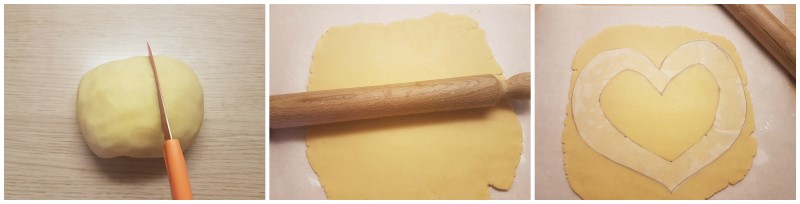 Cream tart a cuore, ricetta facile con tutorial passo passo con crema al mascarpone e frutta