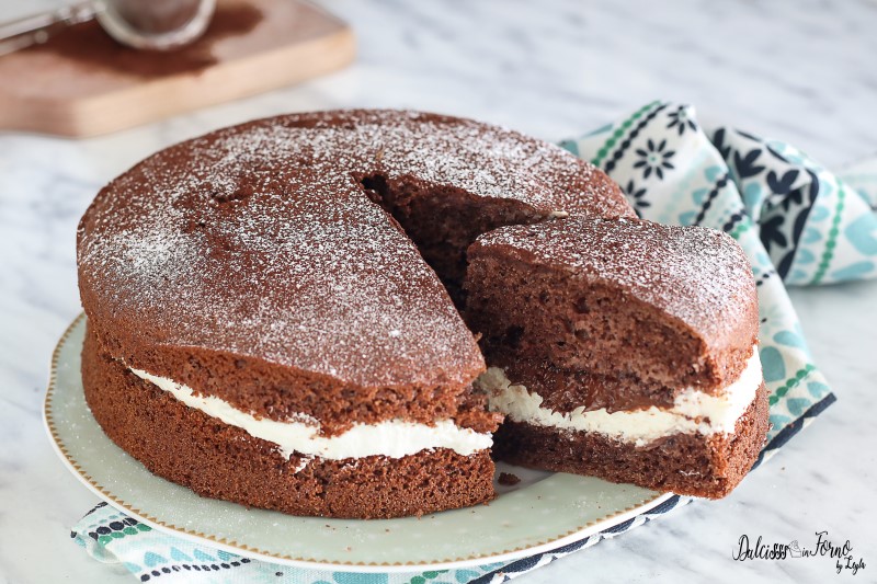 Torta Al Cioccolato Panna E Nutella Dolce Semplice E Veloce Con Panna E Nutella