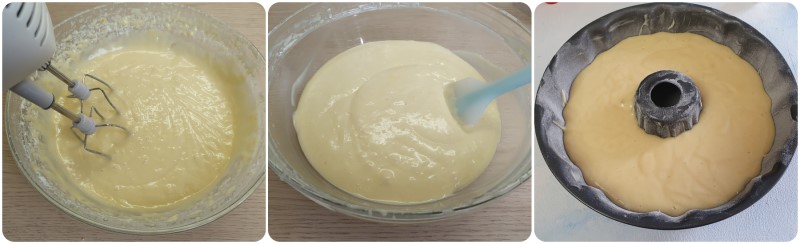 Cottura del Ciambellone allo yogurt ricetta