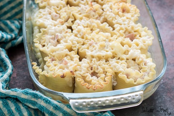 Rose di pasta al forno con ricotta le roselline di lasagne ricce