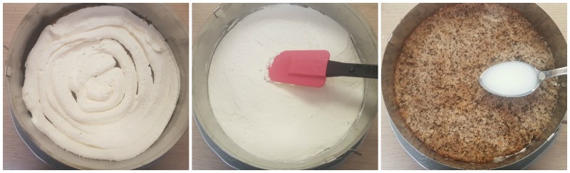 Farcitura della Torta con crema al mascarpone