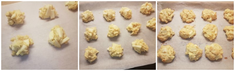 Cottura dei biscotti morbidi alle mele