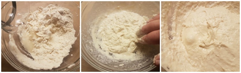Lavorazione dell'impasto - Pettole