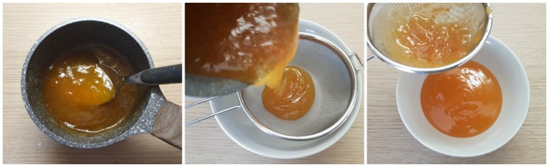 Preparazione della marmellata - Sachertorte